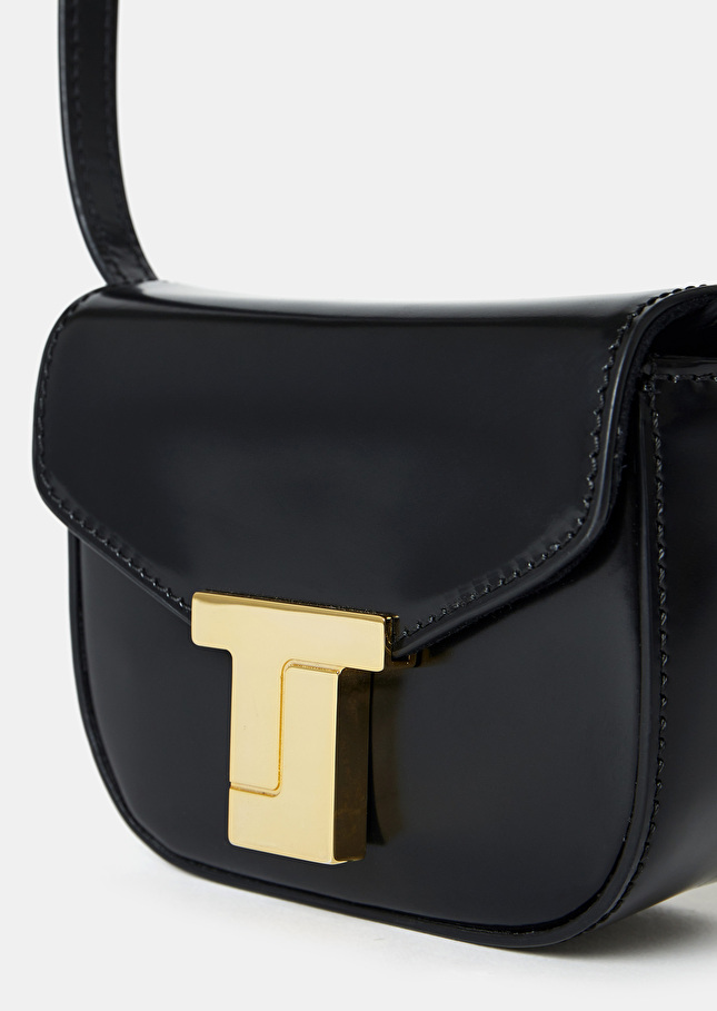 8 bis mini black leather bag Black TARA JARMON CH