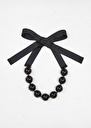 Bella black necklace Black TARA JARMON CH