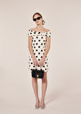 Raul ecru with black polka hearts dress Craie TARA JARMON CH