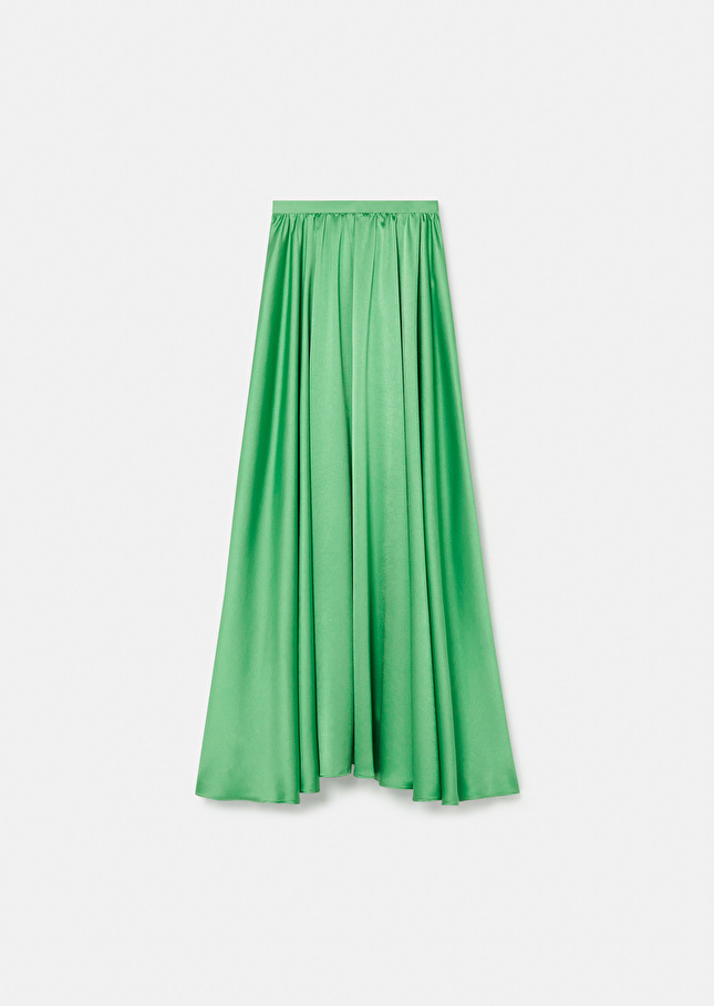 Joya green satin skirt Green TARA JARMON CH