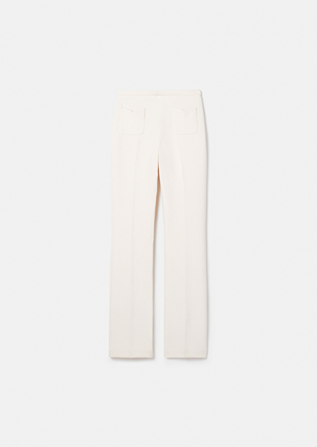 Phoenix ecru double canvas pants Off-white TARA JARMON CH