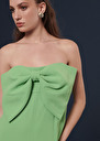 Cœur green crepe jumpsuit Craie, Green, Raspberry, Yellow TARA JARMON CH