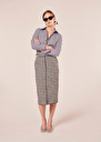 Justina black vichy skirt Black TARA JARMON CH