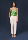Pascal ecru cold wool pants Off-white TARA JARMON CH