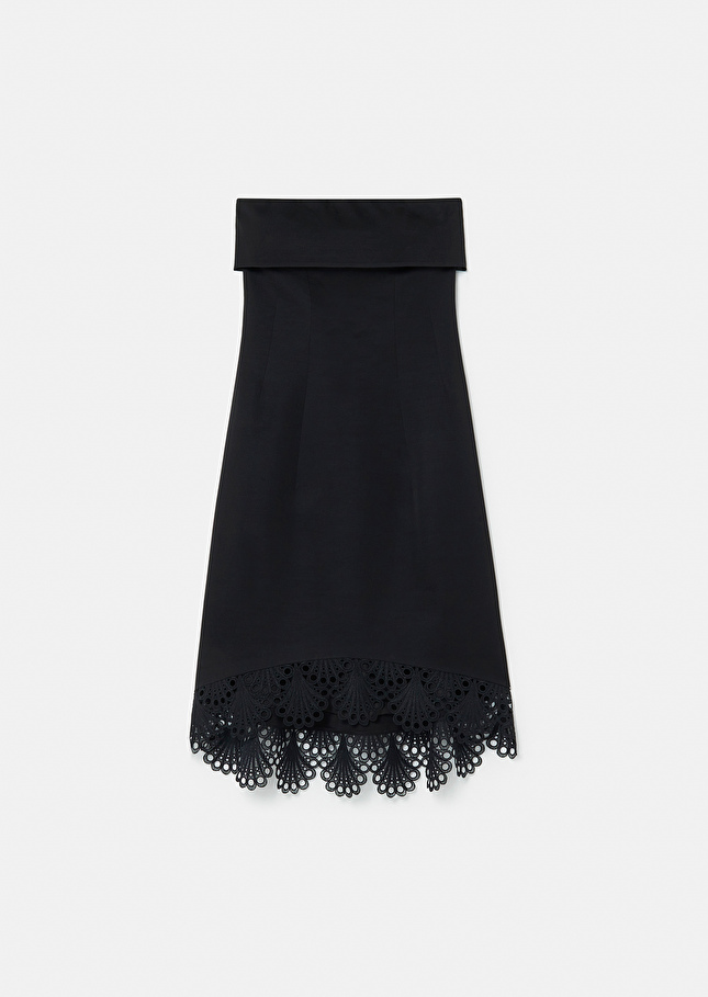 Roy black satin dress Black TARA JARMON CH