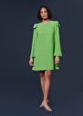 Renato green crepe dress Green, Nocturnal TARA JARMON CH