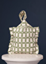 Soledad ecru with green graphic design bag Blush, Off-white TARA JARMON CH