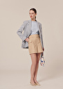 Sylviane beige cotton shorts Beige, White TARA JARMON CH