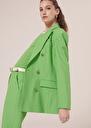 Viola green cold wool suit jacket Green TARA JARMON CH