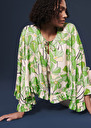 Verona green floral printed cape Green TARA JARMON CH