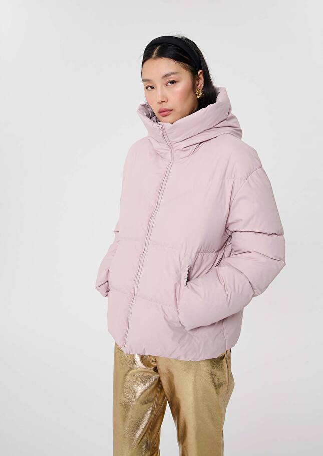 Old pink down jacket Dolores Old pink TARA JARMON CH
