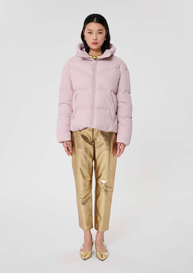 Old pink down jacket Dolores Old pink TARA JARMON CH