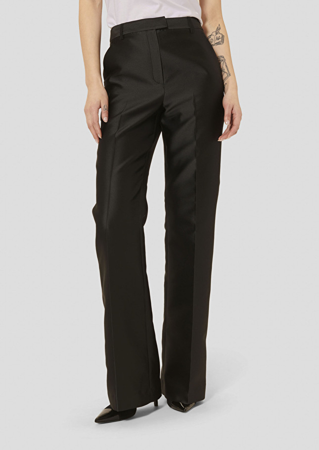 Black satin pants Pitt Black TARA JARMON CH