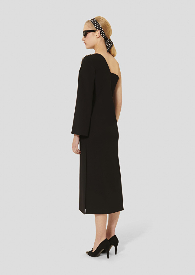 Black crepe dress Renée Black TARA JARMON CH