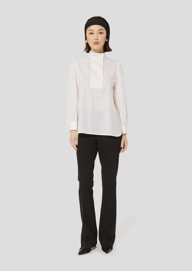White poplin top Tidore White TARA JARMON CH