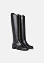Black leather boots Kayleigh Black, Chocolate TARA JARMON CH
