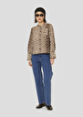 Brown leopard printed shirt Coco Chocolate TARA JARMON CH