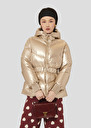 Golden down jacket Dina Champagne TARA JARMON CH