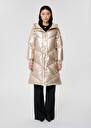 Golden down jacket Darcy Champagne TARA JARMON CH