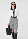 Ecru cardigan in merino wool Granville Off-white TARA JARMON CH