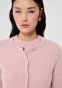 Old pink cashmere cardigan Giudo Almond, Blush, Lemon yellow, Night, Old pink TARA JARMON CH