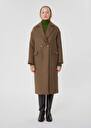 Brown wool coat Milo Nut brown TARA JARMON CH