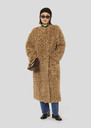 Brown sheepskin coat Marlon Nut brown TARA JARMON CH