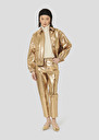 Golden leather pants Pietra Gold TARA JARMON CH