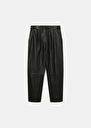 Black leather pants Paaso Black, Blush, Green, Night TARA JARMON CH
