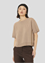 Brown merino wool sweater Pamelia Almond, Green, Nut brown TARA JARMON CH