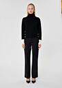 Black wool sweater Prague Black TARA JARMON CH