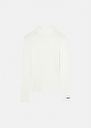Ecru ribbed sweater Prudie Night, Off-white TARA JARMON CH