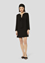 Black crepe dress Rhonda Black TARA JARMON CH