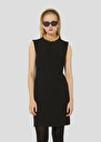 Black crepe dress Rohane Black, Nut brown TARA JARMON CH