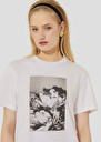 White double jersey T-shirt Taratulip White TARA JARMON CH