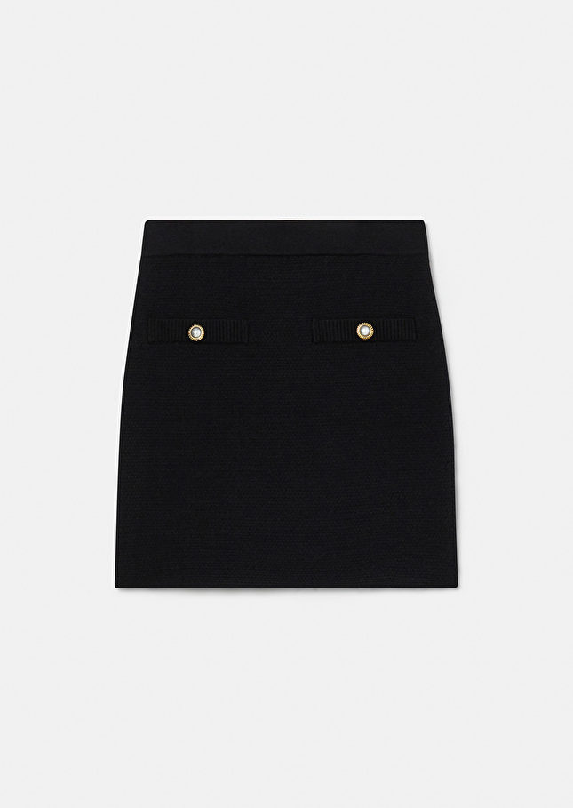 Black knitted skirt Jelka Charcoal TARA JARMON CH