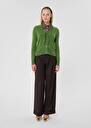 Green wool cardigan Germain Cactus TARA JARMON CH
