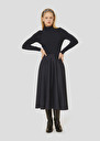 Midnight blue flannel skirt Jackie Night TARA JARMON CH