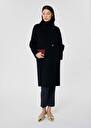 Midnight blue double-faced coat Mafalda Night TARA JARMON CH
