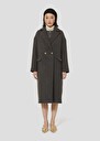 Grey caban coat Milo Gray grey TARA JARMON CH