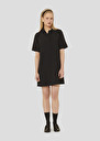 Black crepe dress Robby Charcoal TARA JARMON CH