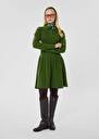 Green knitted dress Rosemarie Cactus TARA JARMON CH