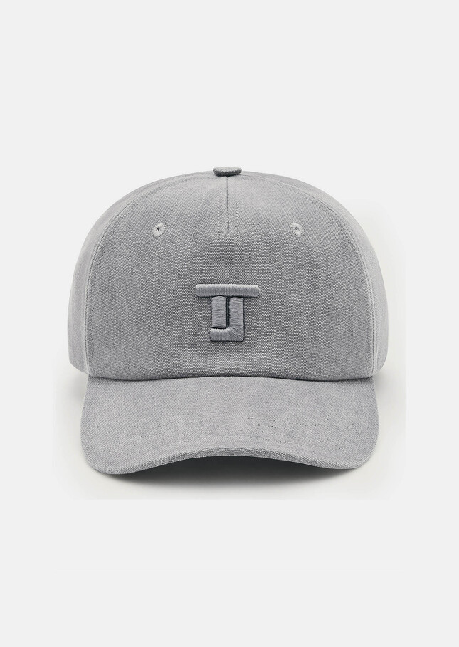 Carole grey denim cap Grey TARA JARMON CH