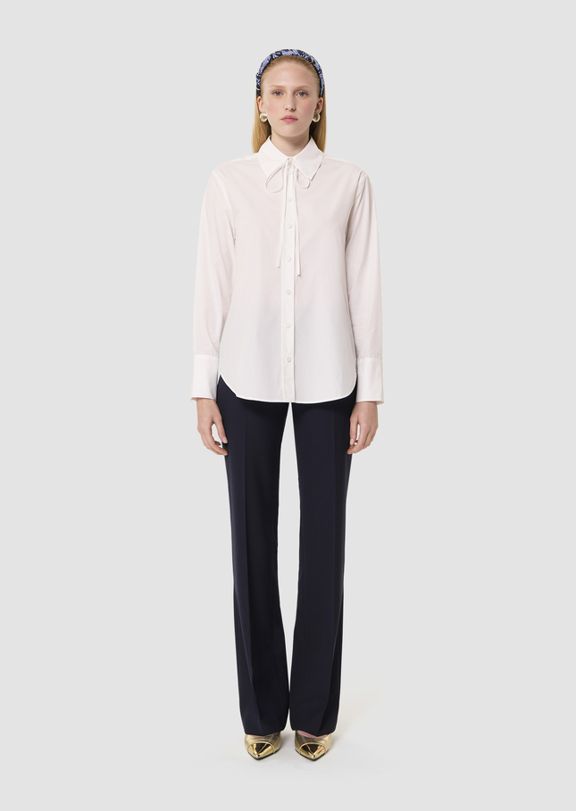 Clarissa white poplin shirt White TARA JARMON CH