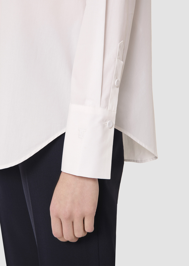 Clarissa white poplin shirt White TARA JARMON CH