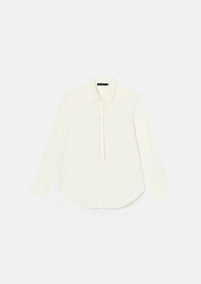 Clarissa white poplin shirt White TARA JARMON CH