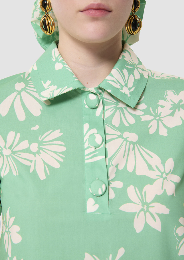 Ritournella green floral print dress Green TARA JARMON CH