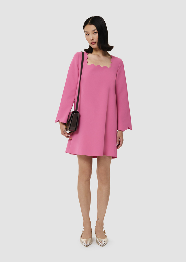 Rossie pink crepe dress Pink TARA JARMON CH