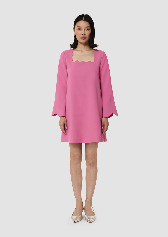Rossie pink crepe dress Pink TARA JARMON CH