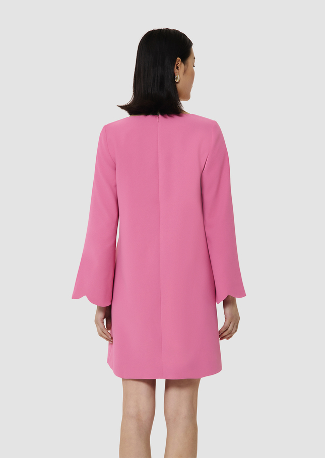 Rossie pink crepe dress Pink TARA JARMON CH